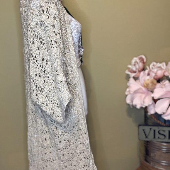 American Eagle knit long sweater size medium - Picture 6 of 11